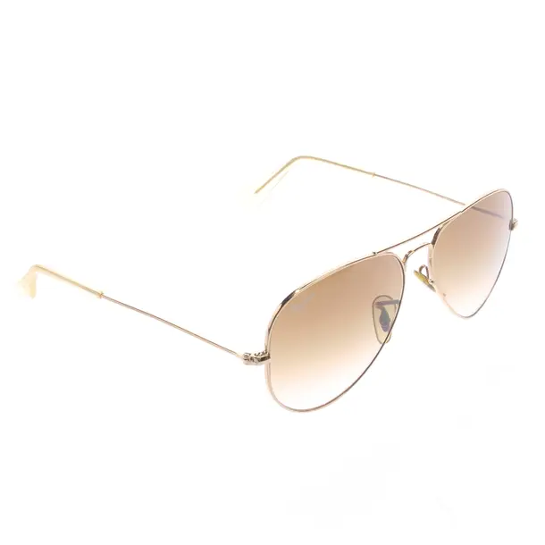 Sonnenbrille, in Gold, Kunststoff / Metall, Ray Ban