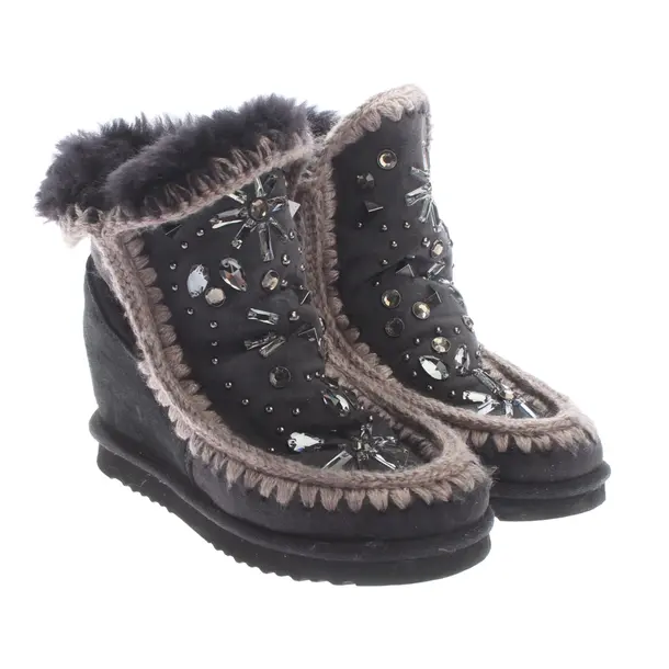Winter Boots, in Gray, Mou