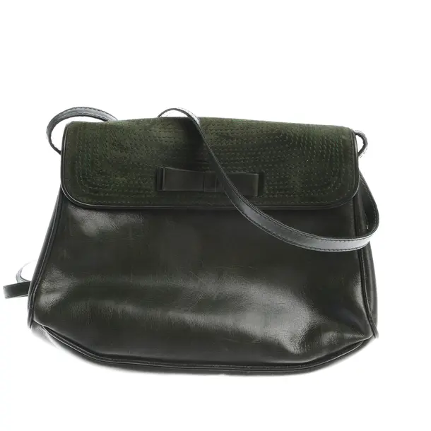 Borsa a cinture a tracolla, in Verde scuro, Pelle, Prada