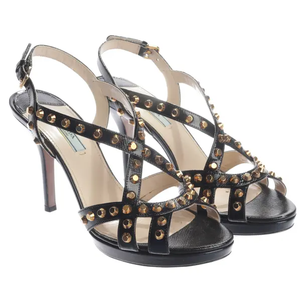 Sandali, in Nero, Prada