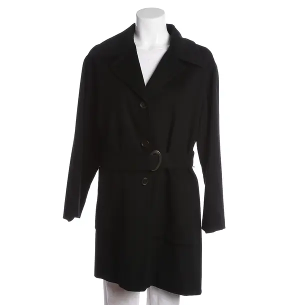 Cappotto mezza stagione, in Nero, Cachemire, Kiton