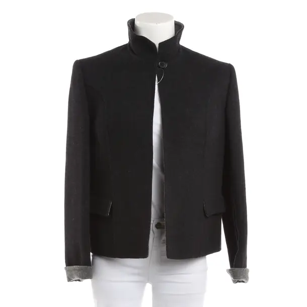 Blazer, in Gray, Wool, Giorgio Armani