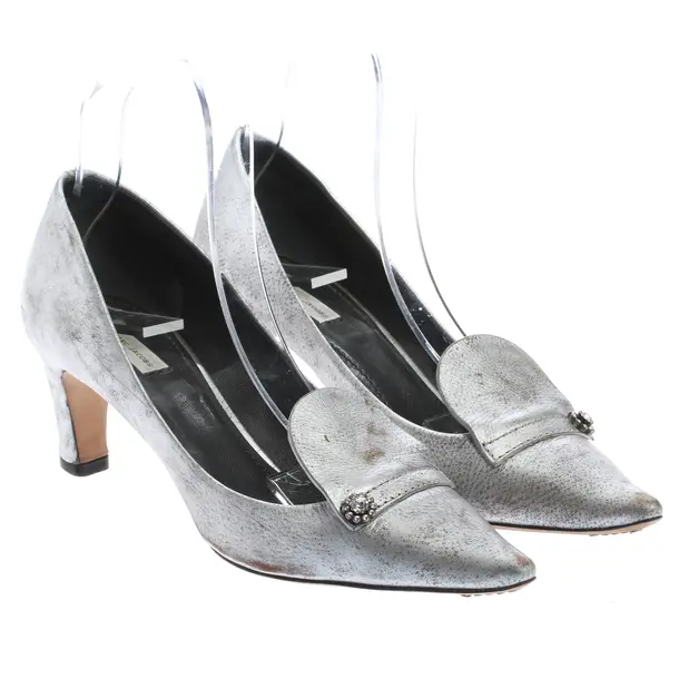 Pumps, in Silver, Marc Jacobs