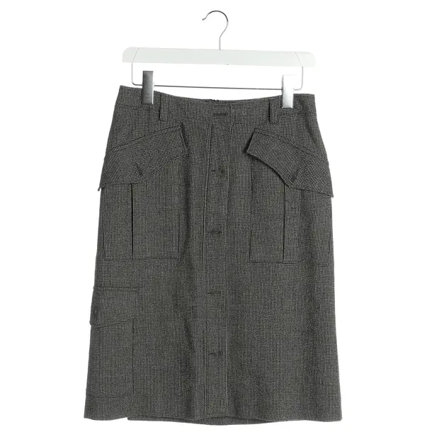 Skirt, in Black, Wool, Dries van Noten
