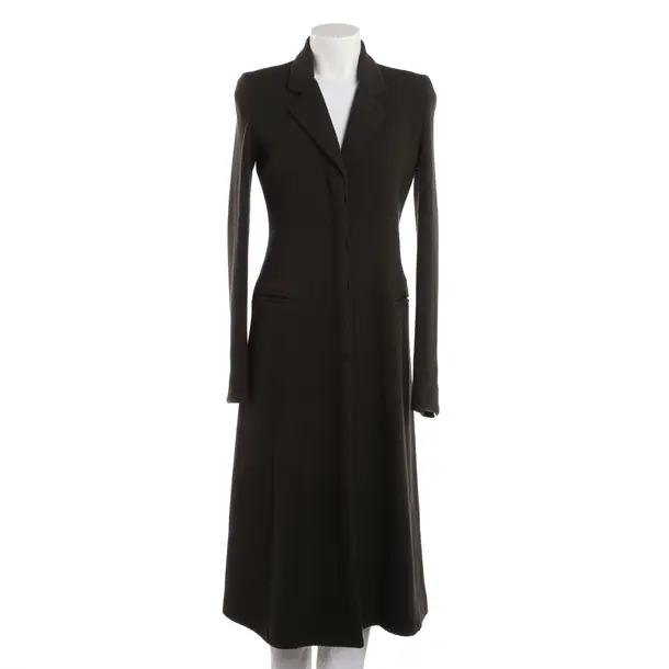 Übergangsmantel, in Dunkelbraun, Wolle, Giorgio Armani