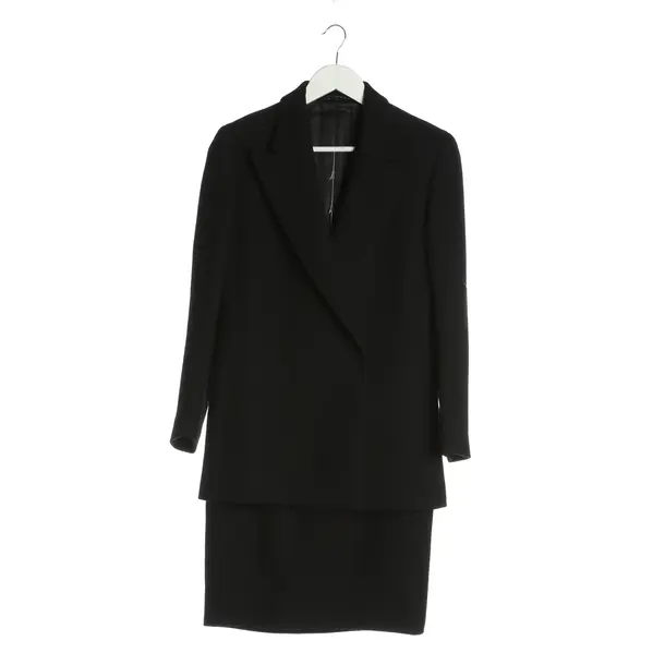 Kostüm, in Schwarz, Wolle, Versace