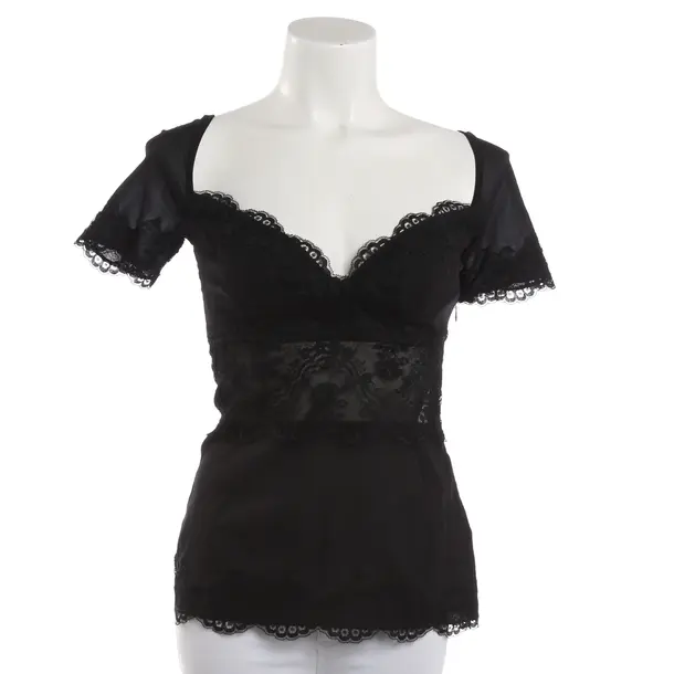 Shirt, in Black, Silk, Dolce & Gabbana