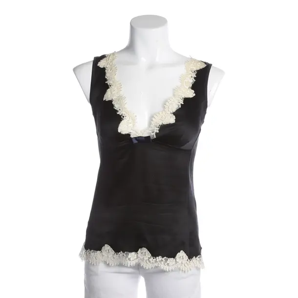 Top, in Black, Silk, Dolce & Gabbana