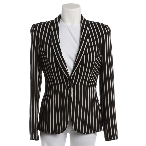 Blazer, in Black, Cotton, Giorgio Armani