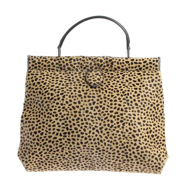 Handbag, in Brown, Leather, Alaia