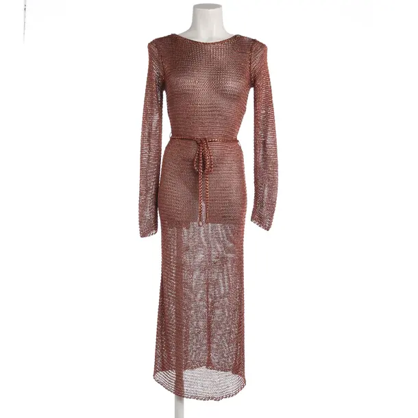 Dress, in Copper, Viscose, Zimmermann