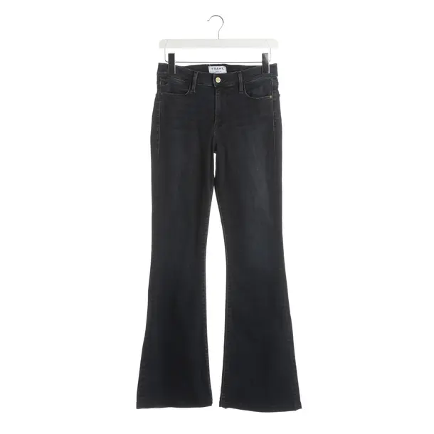 Jeans Flared, in Navy, Baumwolle, Frame