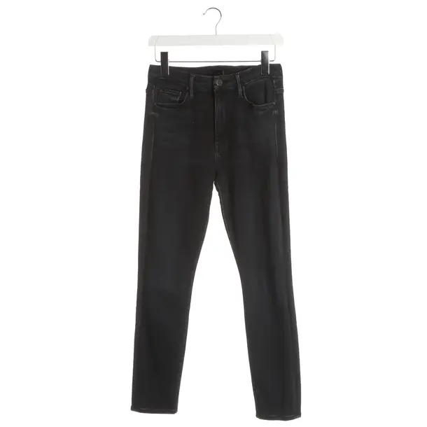 Skinny Jeans, in Dark Gray, Cotton, Mother