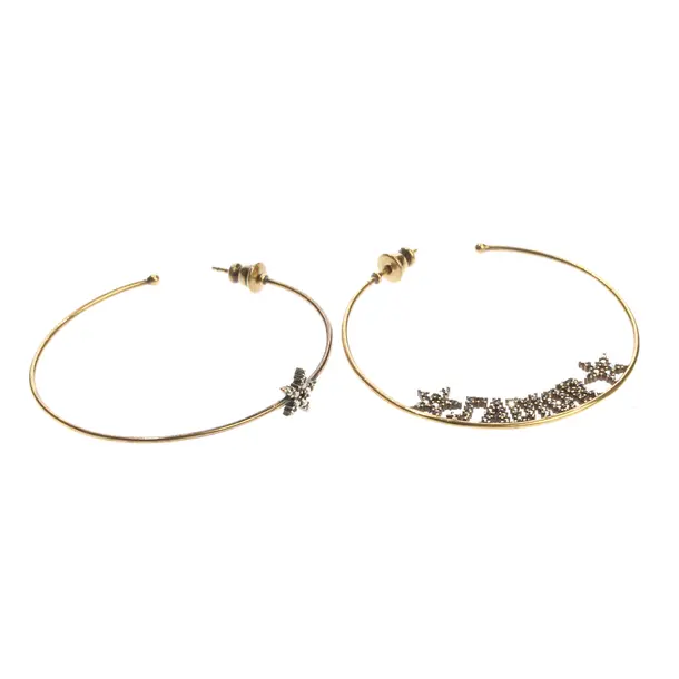 Earrings, in Gold, Metal (metallic, metallized), Dior