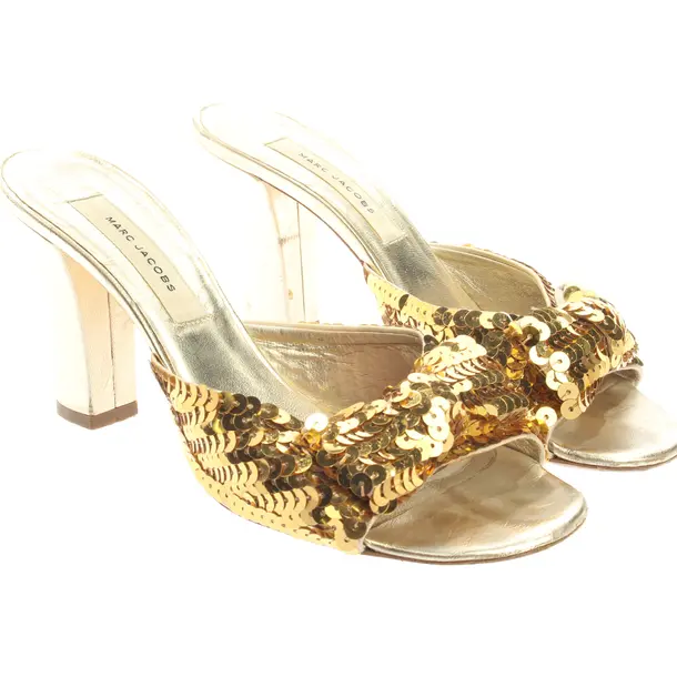 Sandaletten, in Gold, Marc Jacobs