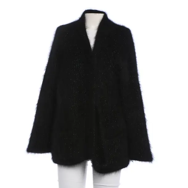 Strickjacke, in Schwarz, Polyimid, Roberto Collina