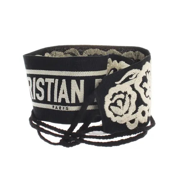 Belt, in Black, Cotton, Dior