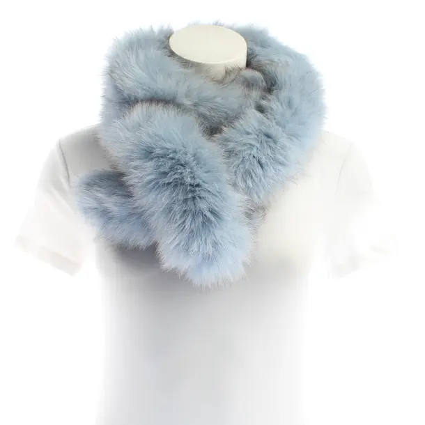 Scarf, in Light Blue, Fur, Dior