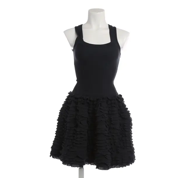 Dress, in Blue, Wool, Alaia