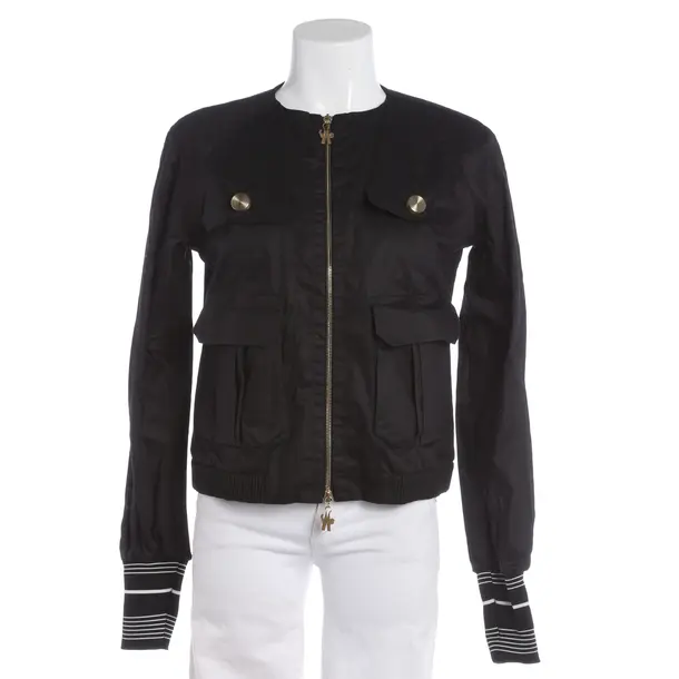 Sommerjacke, in Schwarz, Baumwolle, Moncler Gamme Rouge