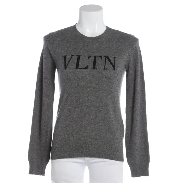 Pullover, in Grau, Wolle, Valentino