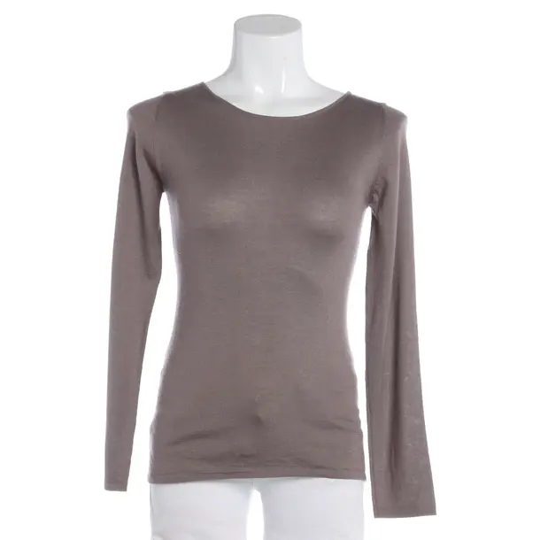 Long Sleeve Shirt, in Brown, Cashmere, Brunello Cucinelli