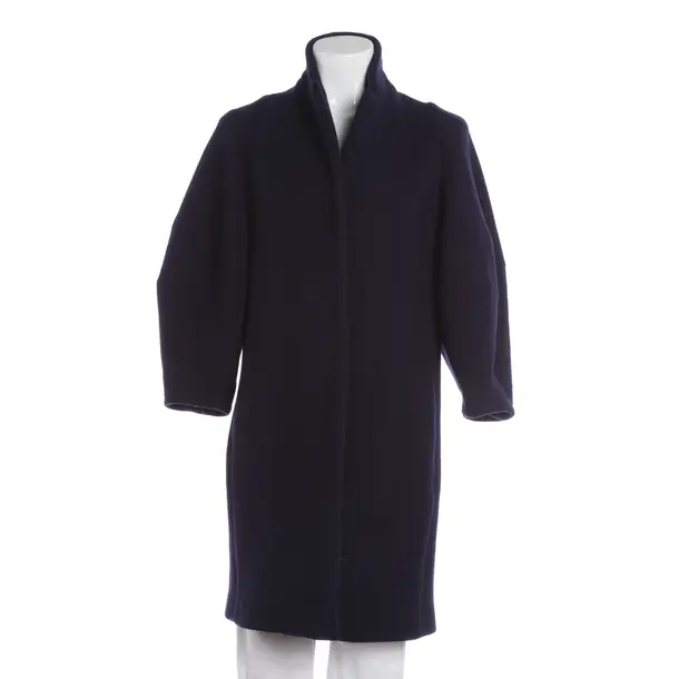 Mid-Season Coat, in Navy, Wool, Etro