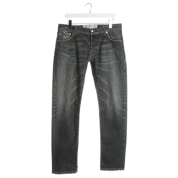Slim Fit Jeans, in Blue, Cotton, Jacob Cohen