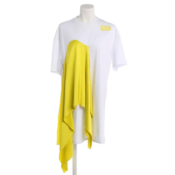 Dress, in White, Cotton, MSGM