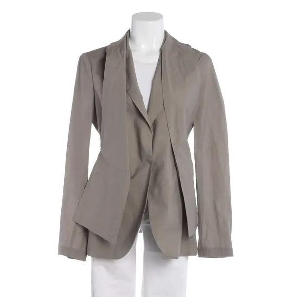 Blazer, in Light Gray, Cotton, Brunello Cucinelli