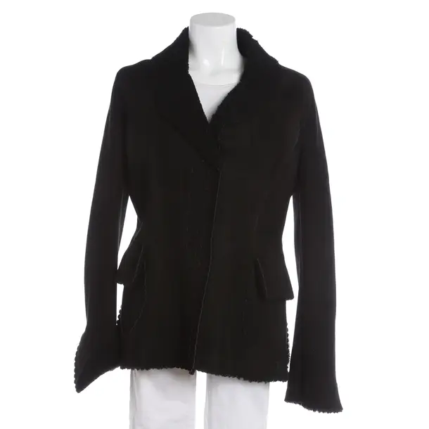 Ledermantel, in Schwarz, Leder, Ermanno Scervino