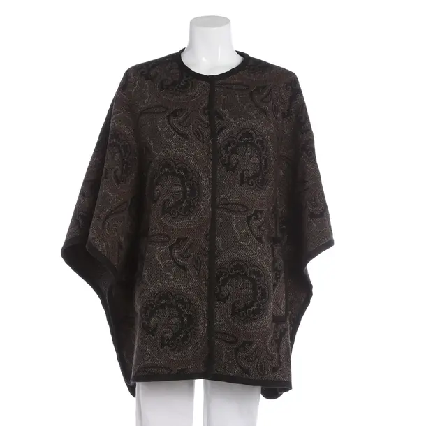 Poncho, in Multicolored, Wool, Etro