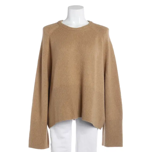 Jumper, in Light Brown, Wool, Totême