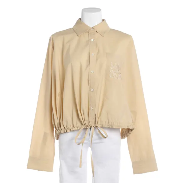 Blouse, in Light Brown, Cotton, Loewe