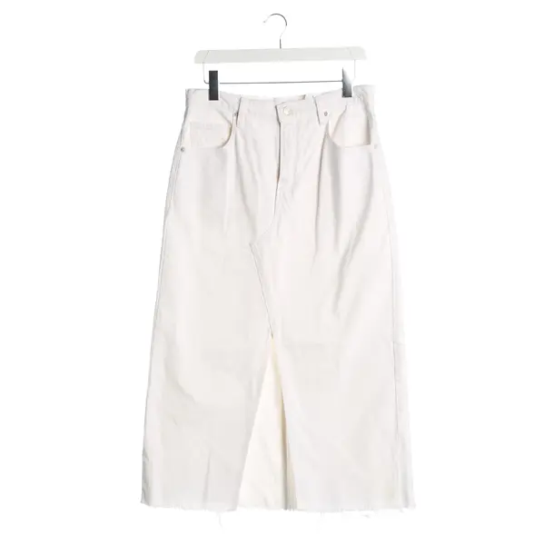 Rock, in Cream, Baumwolle, Frame