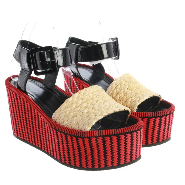 Wedges, in Multicolored, Céline