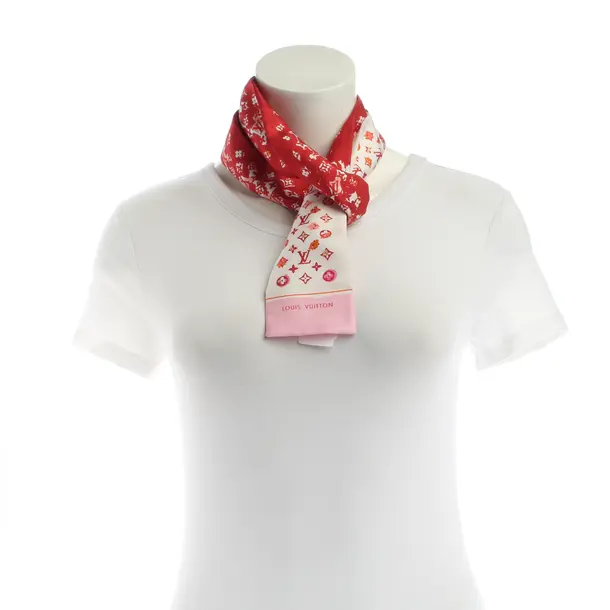 Shawl, in Multicolored, Silk, Louis Vuitton