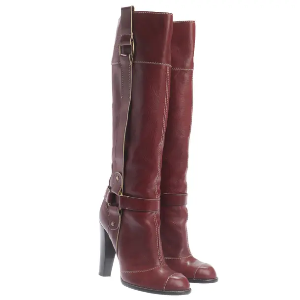 Stiefel, in Bordeaux, Dolce & Gabbana