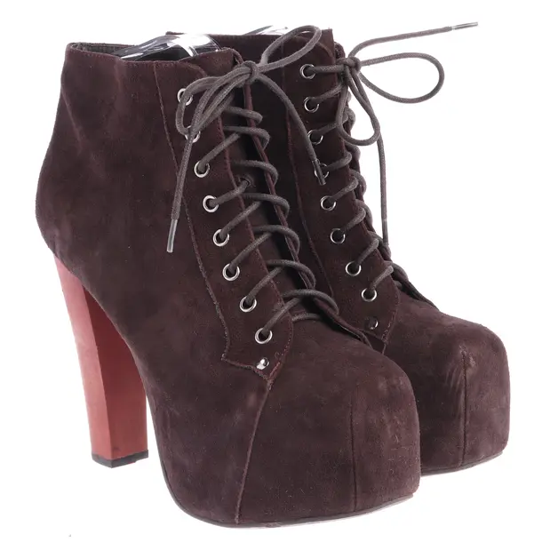 Stivaletti, in Marrone scuro, Jeffrey Campbell