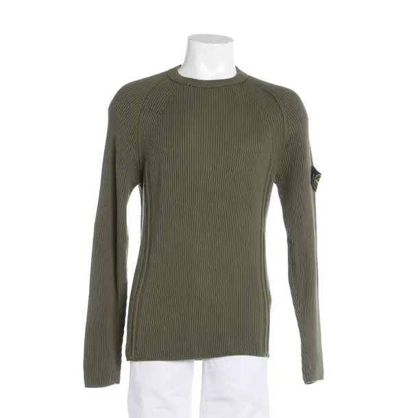 Jumper, in Olive Green, Wool, Stone Island