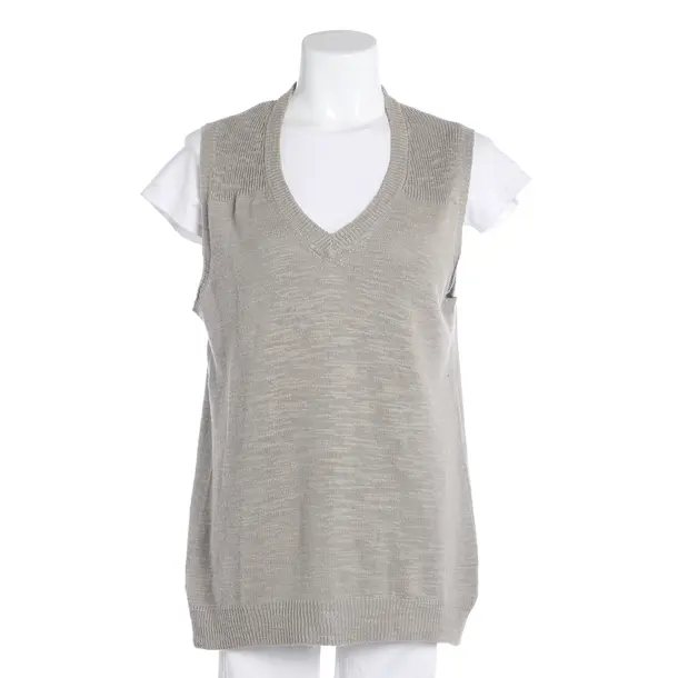 Vest, in Light Gray, Cotton, Maison Martin Margiela