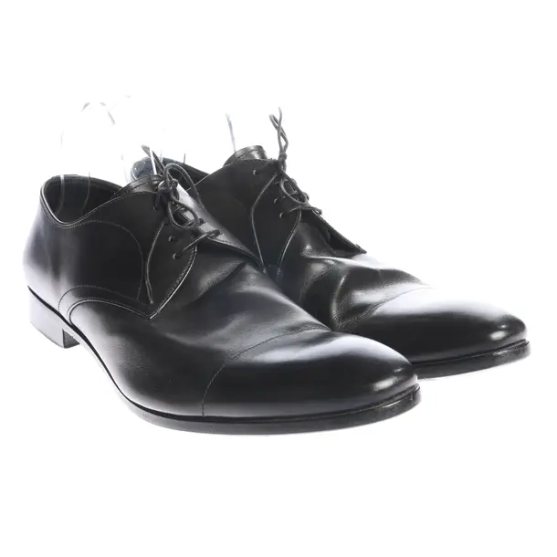 Lace Up Shoes, in Black, Prada