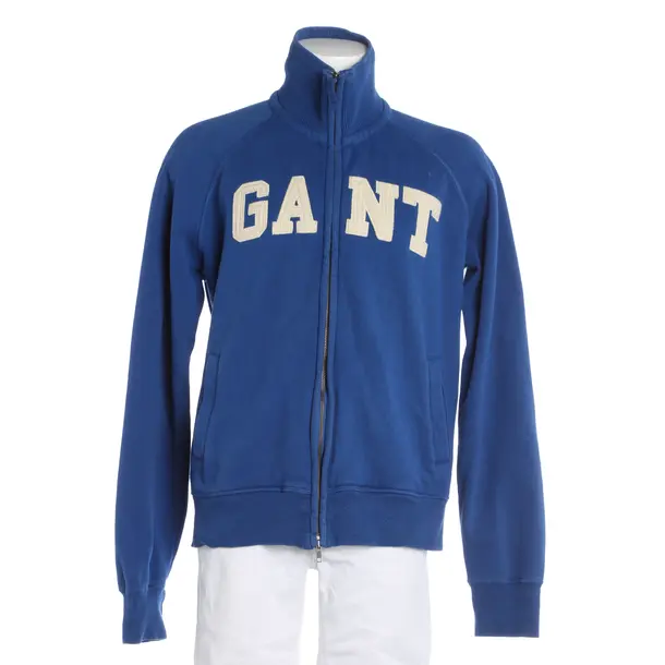 Sweatjacke, in Blau, Baumwolle, Gant