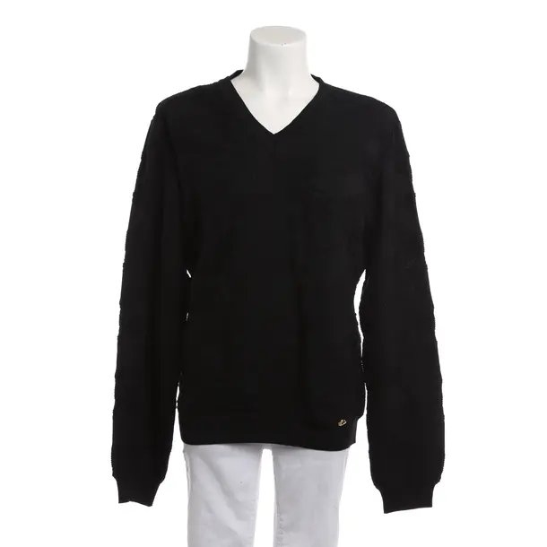 Maglione, in Nero, Lana, Versace