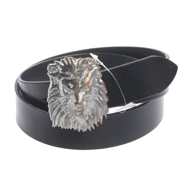 Gürtel, in Schwarz, Leder, Versace