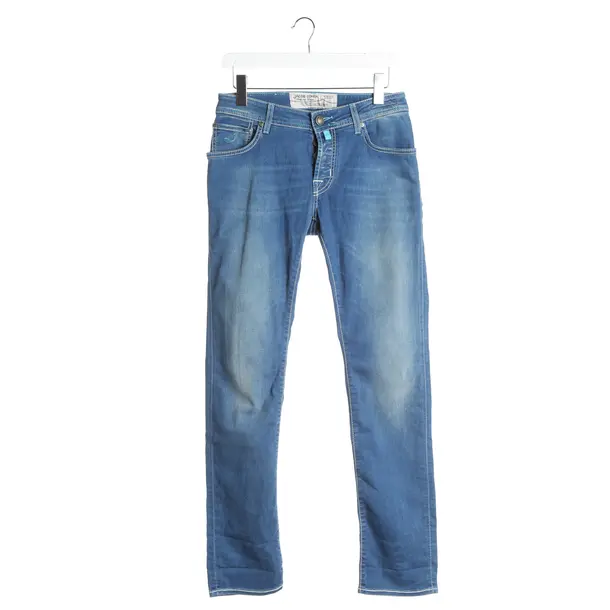 Bootcut Jeans, in Blue, Cotton, Jacob Cohen