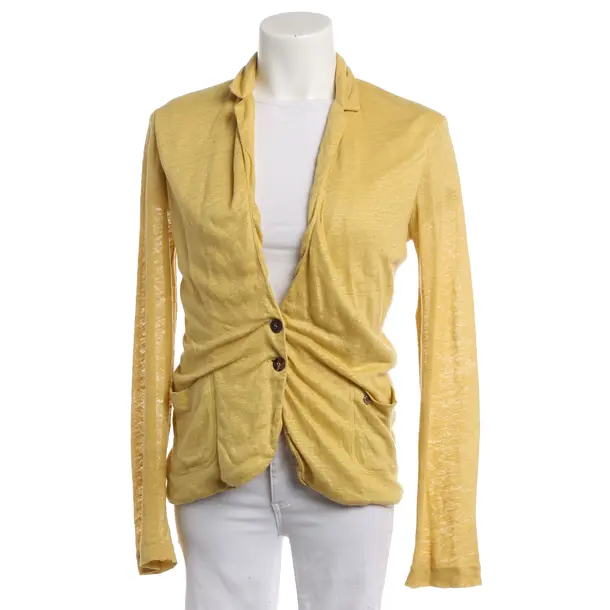 Cardigan, in Mustard Yellow, Cotton, Woolrich