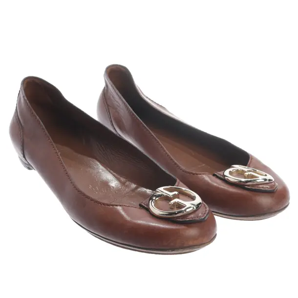 Ballet Flats, in Brown, Gucci