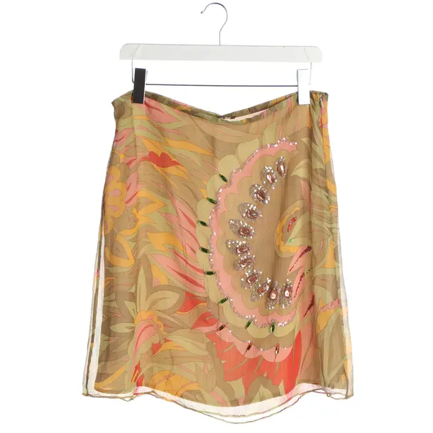 Skirt, in Multicolored, Silk, Maliparmi