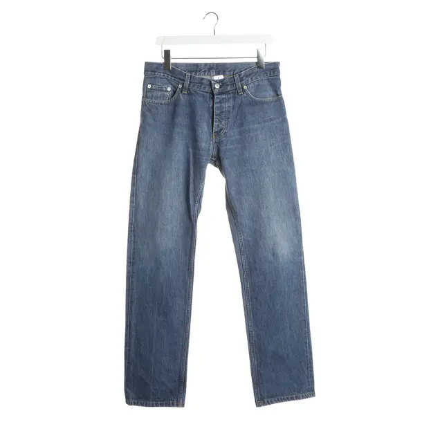 Straight Fit Jeans, in Blue, Cotton, Helmut Lang